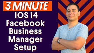 3 MINUTE IOS 14 Facebook Business Manager Setup // Verify Your Domain in Facebook Business Manager
