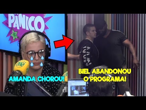 TRETA PESADA NO PÂNICO! Biel ABANDONA o Programa após Discussão com Amanda Ramalho - EP. 82