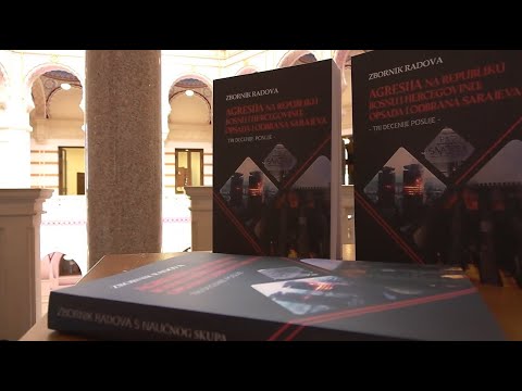 Promovisan zbornik "Agresija na Republiku BiH: Opsada i odbrana Sarajeva - tri decenije poslije"