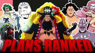 One Piece Villain Plans Ranked (Stupid to Smart)