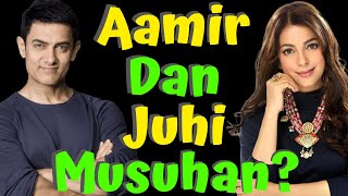 Gara-gara Masalah Sekecil Ini Aamir Khan Dan Juhi Chawla Musuhan