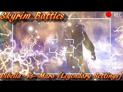 Skyrim Battles - Mara vs Dibella [Legendary Settings]