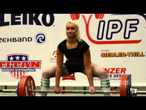 WC Powerlifting 2015 - Marte Elverum - 222.5kg deadlift