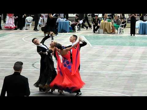 WDSF Porto - Int Open Standard - 1.4final - Alexey Tsarev & Veronika Titova - english waltz