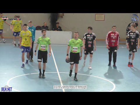 34:32 (18:18) HC Empor Rostock vs. HC Erlangen - 04.12.2022