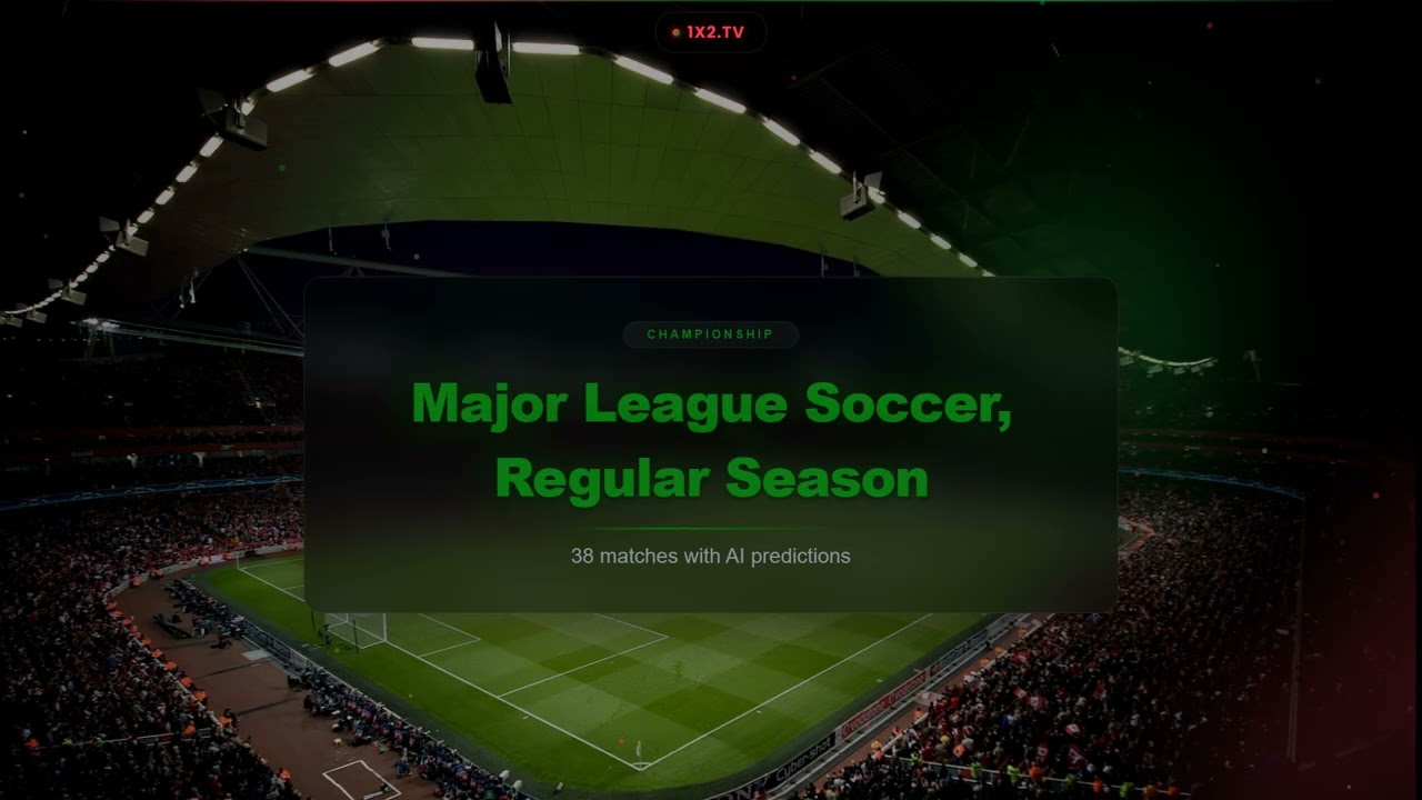 Football Predictions April 22, 2026 | Major League Soccer, Regular Season, Série A & 1056+ Matche...
