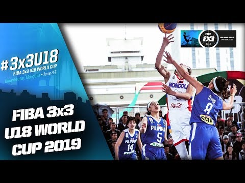 Mongolia v Philippines | Women’s Full Game | FIBA 3x3 U18 World Cup 2019 | 3x3 Basketball