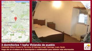 preview picture of video '3 dormitorios 1 baño Vivienda de pueblo en Quiroga, Lugo'