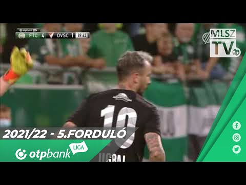 Ugrai Roland András második gólja a Ferencvárosi TC – DVSC mérkőzésen