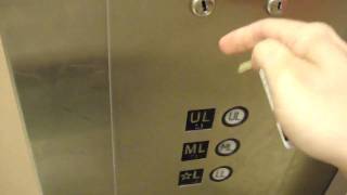 preview picture of video 'Otis Hydraulic elevator @ JC Penney KOP mall King of Prussia PA'
