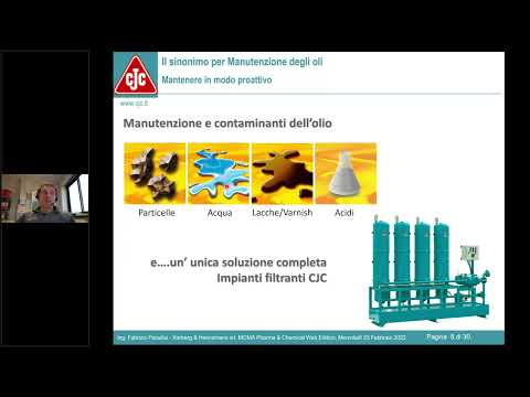 Manutenzione dell'olio nell'industria chimica e farmaceutica