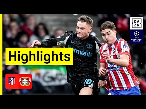 Atletico Madrid - Bayer Leverkusen | UEFA Champions League | DAZN Highlights