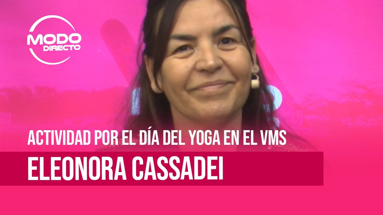 Modo Directo | Actividad por el día del Yoga - Eleonora Cassadei