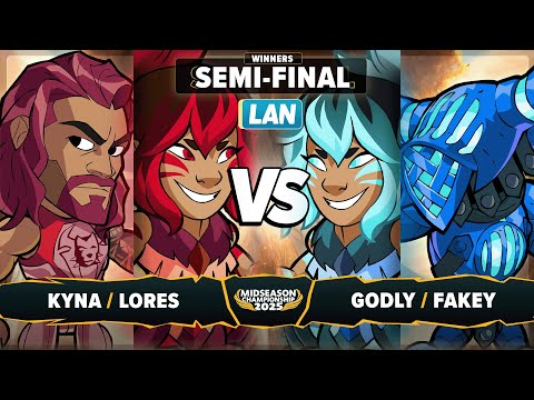 Kyna & Lores vs Godly & Fakey - Winners Semi-Final - Midseason Championship 2025 - LAN 2v2
