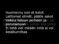 Kasmir ft. SAARA - Vauvoja LYRICS/SANAT 