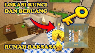 Secret Key Location and Bear in the Giant's House | Super Bear Adventure