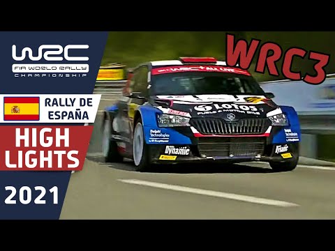 WRC3 Rally Highlights Day 2 : WRC RallyRACC - Rally de España 2021