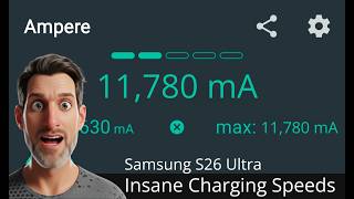 S26 Ultra Insane Charging Speeds - Wired Charging Test vs S25 Ultra - Samsung Cranks the Current