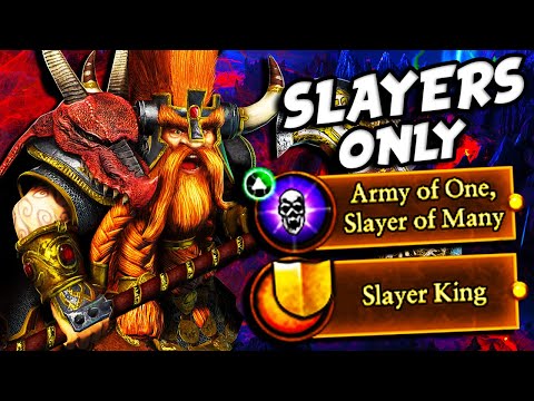 I Beat Total Warhammer 3 Using ONLY Slayers As Ungrim Ironfist!