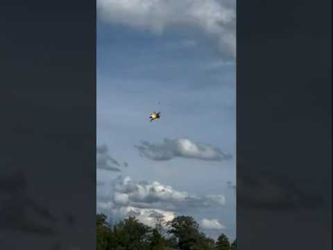 Mig-23 Ejection  at MI Airshow.   #aviation #mig #airshow  #flight