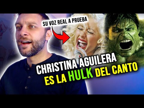 La VOZ REAL de Christina Aguilera a prueba ¿cómo es su técnica vocal?