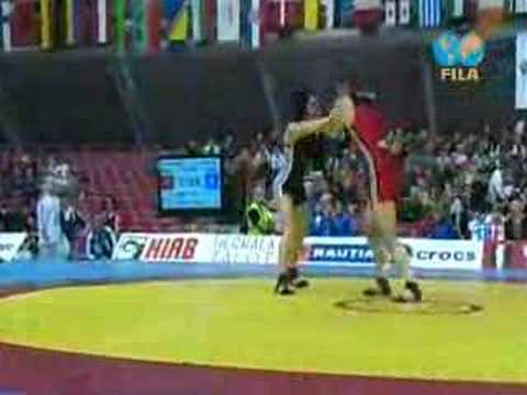 2008 European Championships FW 72Kg 1/8 Final 1