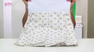 Saia para Berço Primavera Baby Azul | Ref: 47847