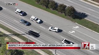 Robbery suspect caught in Wake County high-speed chase