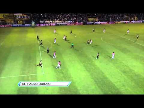 Gol Burzio. Olimpo 1 Instituto 1. Primera B Nacional. Fecha 32. Fútbol Para Todos