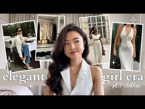 Step into your Elegant Girl Era (pt.1: clothes) ✨ | classy style tips & outfit formulas