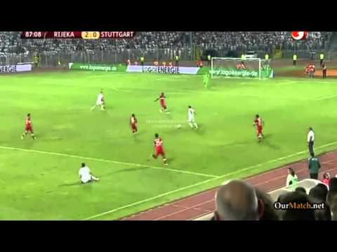 UEFA Europa League / Play-off / HNK Rijeka - VfB Stuttgart 2-1 / 22.08.2013