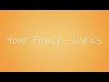 유튜브 다운로드 Billie Eilish - Your Power - Lyrics