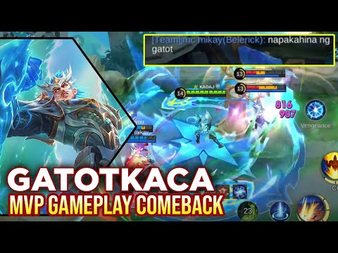 Gatot Late Game MVP Comeback feat. Trashtalker Belerick