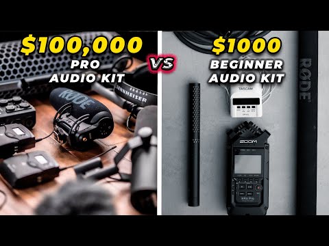 $100,000 Pro Audio Kit vs $1,000 Beginner Audio Kit