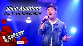 อเล็กซ์ - Back To December - Blind Auditions - The Voice Kids Thailand - 27 July 2020