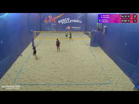 14:00 A. Pasazhin / M. Horobets - I. Datsiuk / I. Skrynnik 24.01.2023 | Winners Beach Volleyball