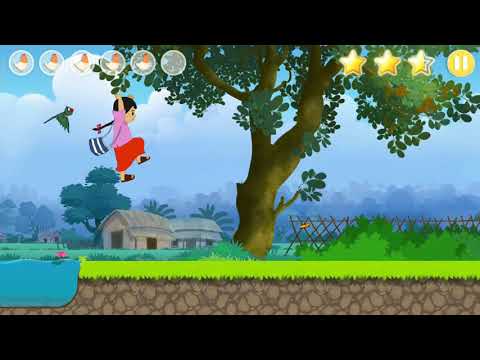 Funny cartoon of Mina and the chicken thief Make fun of Mina