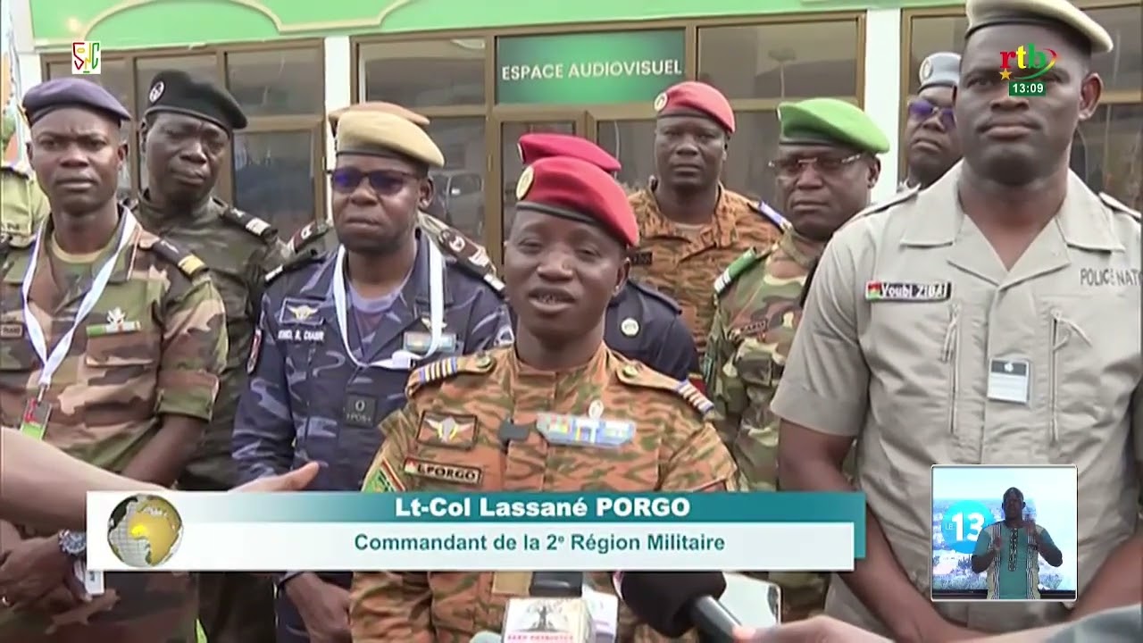 Les grands chantiers du Burkina Faso présentés à une délégation militaire à Bobo Dioulasso