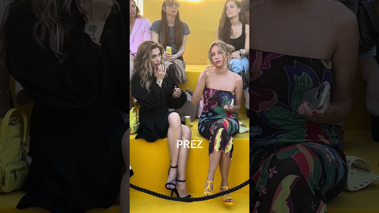 Ester Expósito and Paris Jackson at the Desigual Fashion Show (Original Video) | Prez #fashion