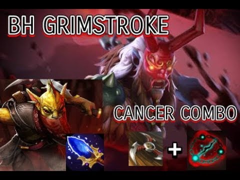 DOTA 2 | Bounty Hunter Grimstroke Cancer Combo!