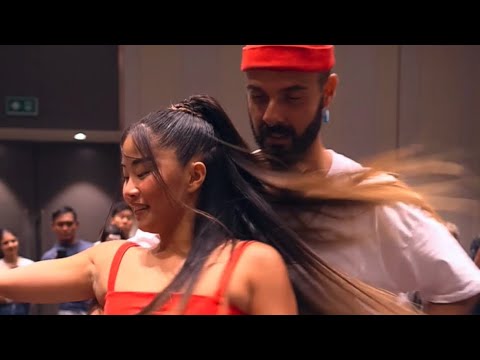 Jennifer Tsuha & Samuel Funflow - Salsa demo - SBTA Thailand 🇹🇭 