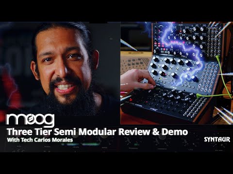 The Moog Three Tier Modular (Subharmonicon/Mother-32/DFAM Demo)