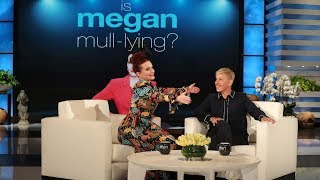 Ellen Figures Out If Megan Mullally Is 'Megan Mull-lying'