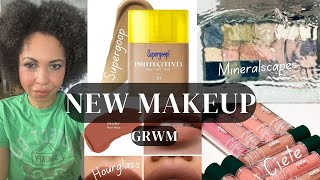 GRWM: Trying New Sephora Makeup! SUPERGOOP, CIELE, HOURGLASS!