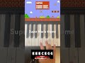 Super Mario Bros Theme Easy Piano Tutorial