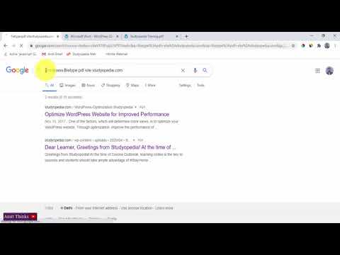 Search Fetch PDF files from any website on Google