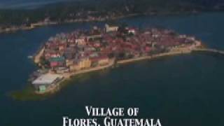 preview picture of video 'Guatemala Flores  from air.'