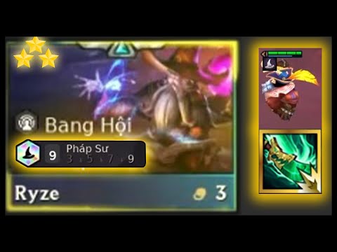 Ryze ⭐️⭐️⭐️shojin and 9 Mage | TFT SET 7