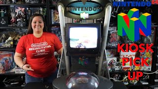 Nintendo 64 Kiosk Pick Up! INSANE ADDITION TO THE GAMEROOM!