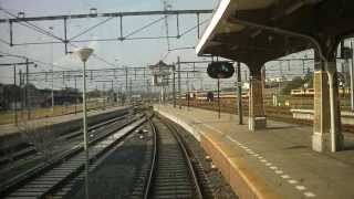 preview picture of video '[cabinerit] A train driver's view: Maastricht - Sittard, VIRM, 16-Sep-2014.'